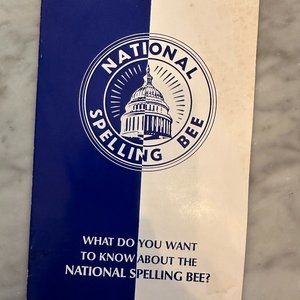 What Do You Want to Know About the National Spelling Bee? 1971